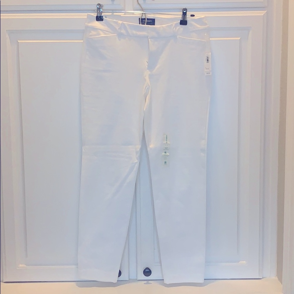 White Ankle Pant - 8